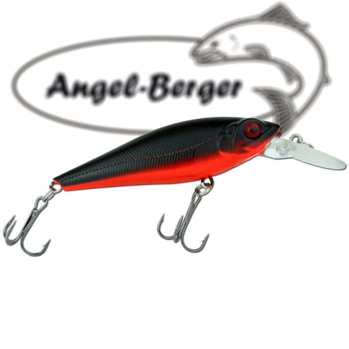 Angel Berger Deep Shad 3D Wobbler Raubfischköder 
