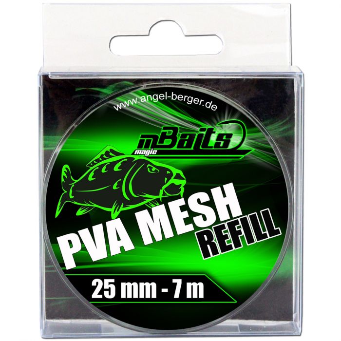 10 StüCke PVA Mesh 25Mm Breite LöSliche Fisch Refill Netze Karpfenangeln T4W 2X 