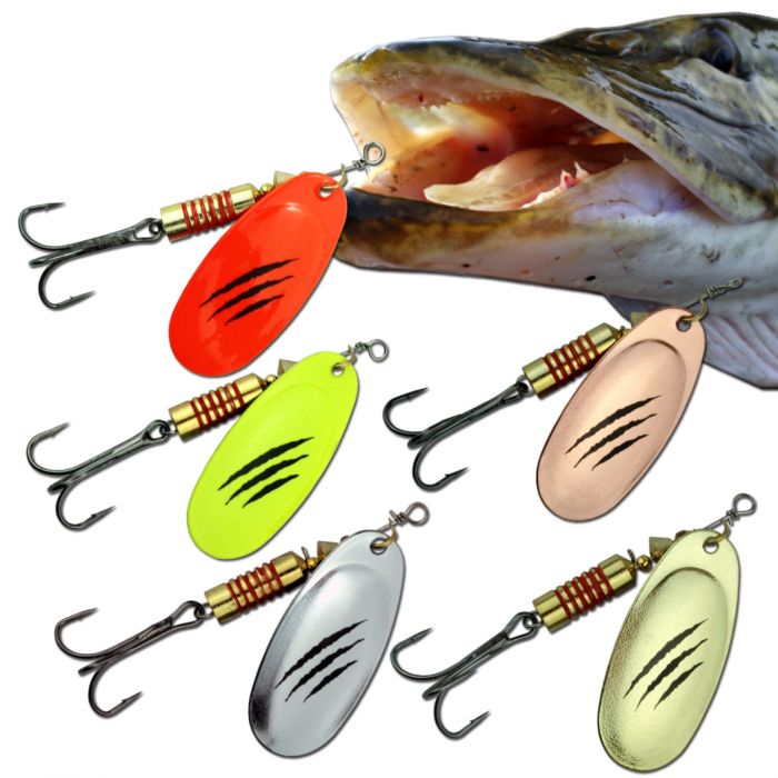 Angelset Set Raubfisch Sortiment Angeln Zubehör Wobbler Hecht Zander Barsch Box 