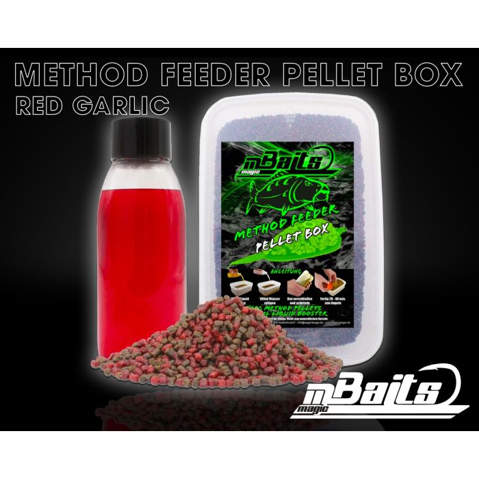 Dovit Rapid Method Feeder Pellets Box - 450g Mit Quickliq