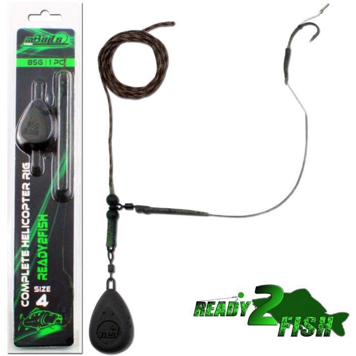 Angel Berger Magic Baits Ready to Fish Complete Helicopter Rig