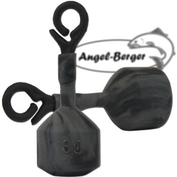 Angel Berger Back Lead Schnurabsenker Line Sinker
