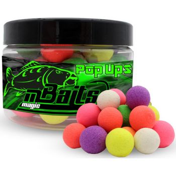 Magic Baits Fluo Pop Ups Color Mix Boilies Carp Bait Karpfen Angeln Pop Up