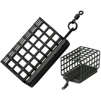Magic Baits Futterkorb Eckig Square Feeder Camo Feederkorb Feeder Basket Feederangeln Feeder Cage