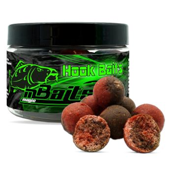 Magic Baits Red Garlic Hook Baits Two Tone Boilies Premium Range 