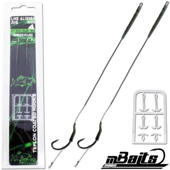 Magic Baits Line Aligner Rig Boilie Rig Karpfen Rigs Boilievorfach 