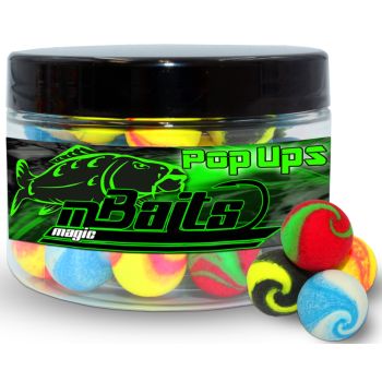 Magic Baits Twisted Fluo Pop Ups Boilies Premium Range Carp Bait Color Mix
