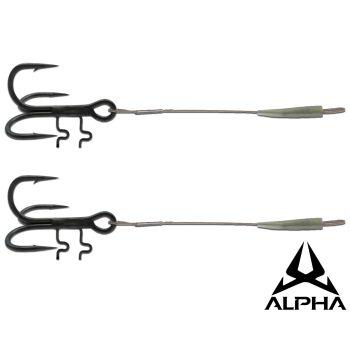 Wild Devil Baits Alpha Baitholder Stinger Angstdrilling Assist Hook Angsthaken Stinger Rig Stinger System Drilling Vorfach