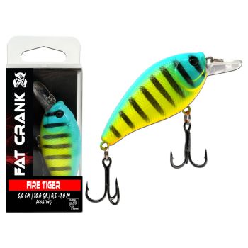 Wild Devil Baits Fat Crank Wobbler Hardbait Crankbait Kunstköder Raubfisch Köder Barsch Hecht Zander
