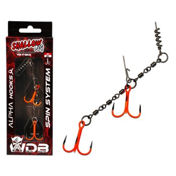 Wild Devil Baits Shallow Rig Spin System Gummifischsystem Hecht Screw Stinger System Big Bait System