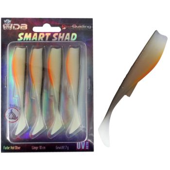 Wild Devil Baits Smart Shad Hot Olive Pro Guiding Gummifisch 