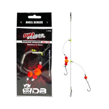 Wild Devil Baits Surf Leader Brandungsvorfach Plattfisch Meeresvorfach Salt Rig Brandungssystem Meeresangeln verschiedene Varianten