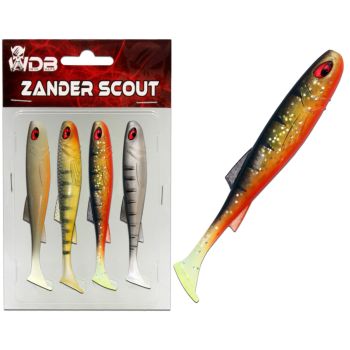 Wild Devil Baits Zander Scout Mix Klares Wasser Shad Gummifisch Softlure