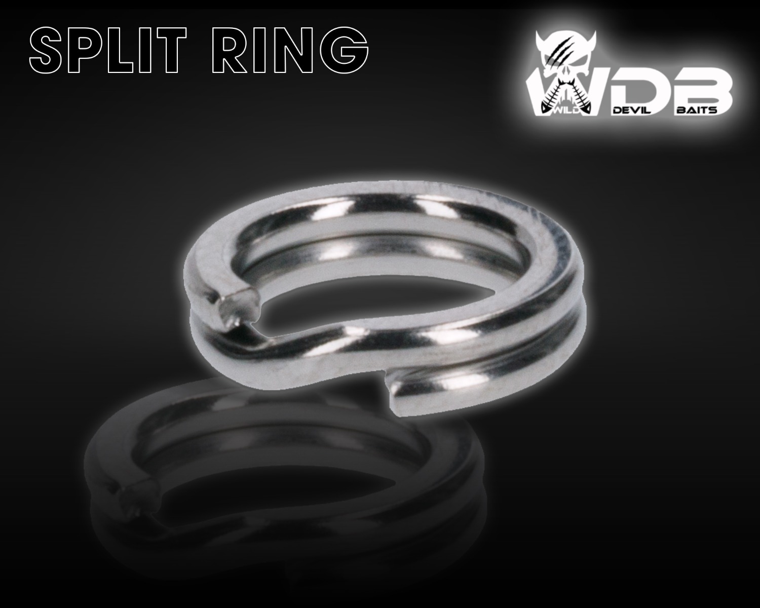 Wild Devil Baits Splitring extra strong Sprengring Splitringe