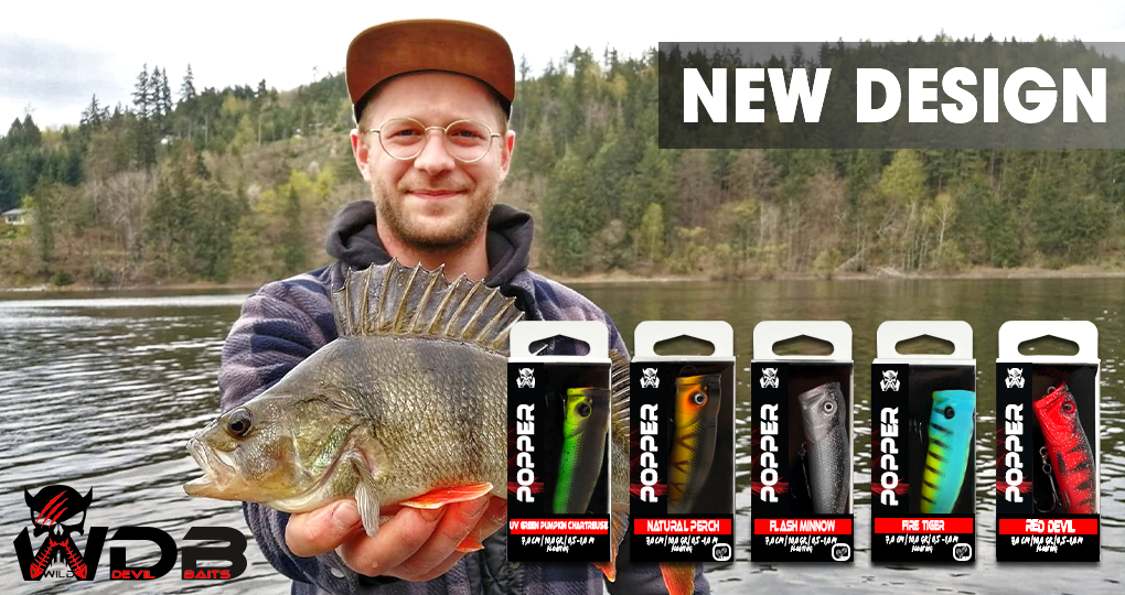 Wild Devil Baits Popper Wobbler Floating Hardbait Oberflächenköder Topwater Schwimmend Kunstköder Raubfisch
